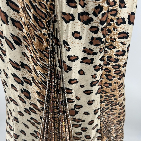 Vintage Partytime 90’s Y2K leopard printed beaded gown - Picture 10 of 14